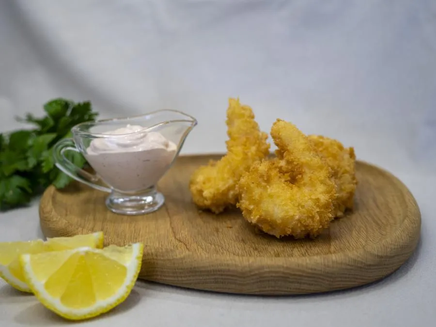 Креветки темпура