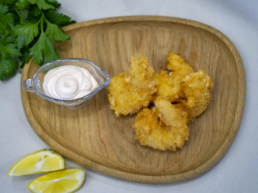 Креветки темпура